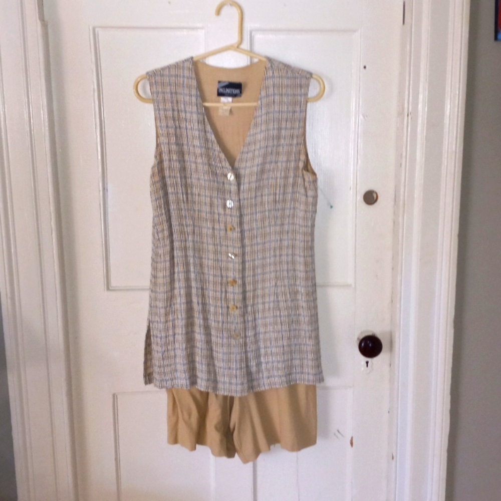 Plaid romper